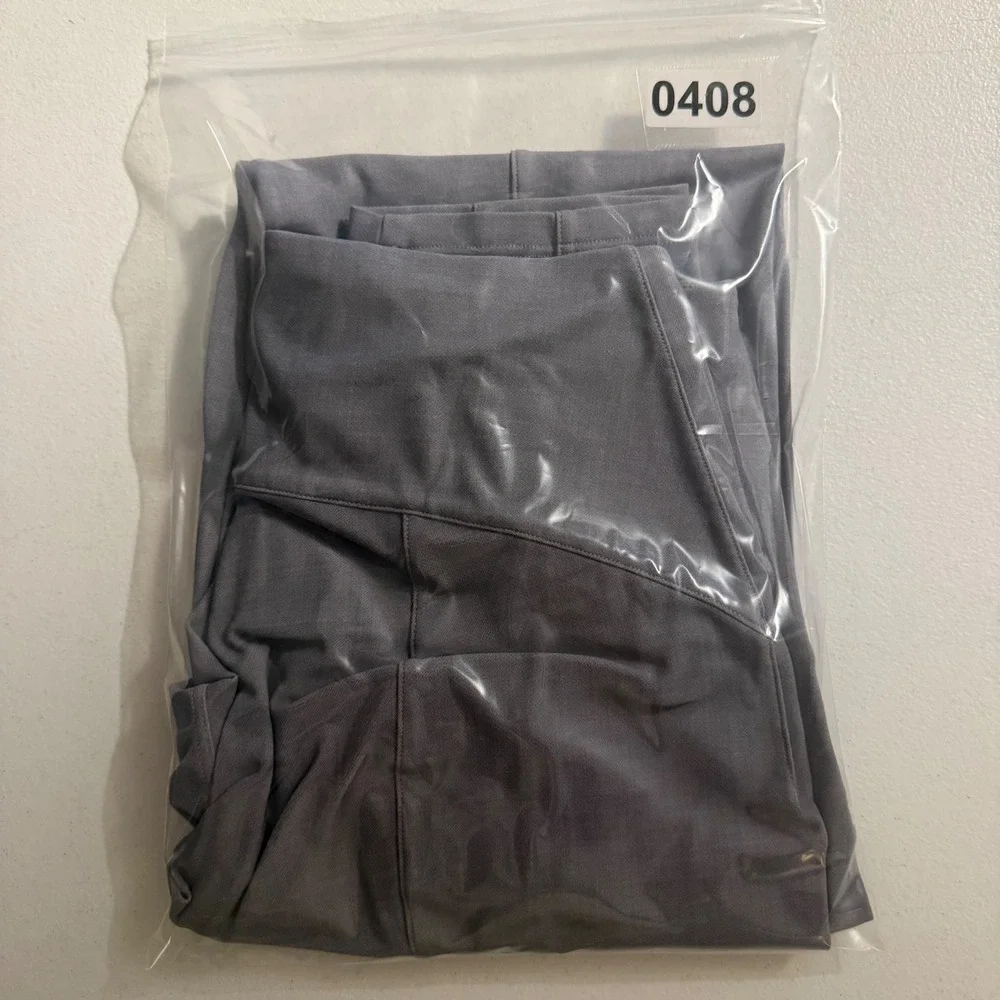 Lululemon Here to There High Rise 7/8 Pant‎ Grey Heathered Slim Fit 4 stretchy